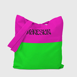 Сумка-шопер Maneskin rock, цвет: 3D-принт