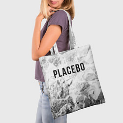 Сумка-шопер Placebo white graphite, цвет: 3D-принт — фото 2