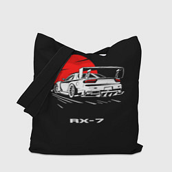 Сумка-шопер Mazda RX-7, цвет: 3D-принт