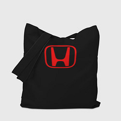 Сумка-шопер Honda red logo auto, цвет: 3D-принт