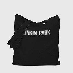 Сумка-шопер Linkin park rock white, цвет: 3D-принт