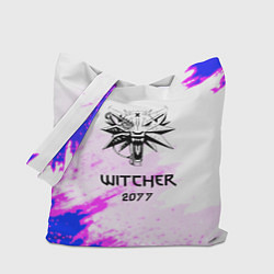 Сумка-шоппер The Witcher colors neon