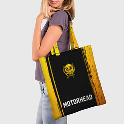 Сумка-шопер Motorhead - gold gradient по-центру, цвет: 3D-принт — фото 2