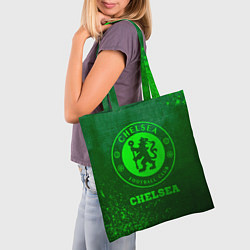 Сумка-шопер Chelsea - green gradient, цвет: 3D-принт — фото 2