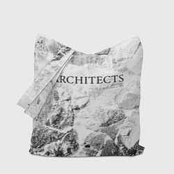 Сумка-шопер Architects white graphite, цвет: 3D-принт