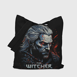 Сумка-шопер The Witcher blood, цвет: 3D-принт