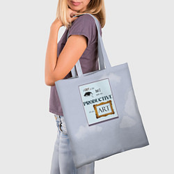 Сумка-шопер Taylor Swift productive, цвет: 3D-принт — фото 2