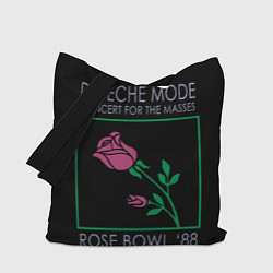 Сумка-шопер Depeche Mode - Rose Bowl, цвет: 3D-принт