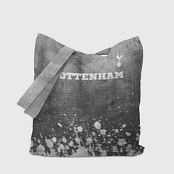 Сумка-шопер Tottenham - grey gradient посередине, цвет: 3D-принт