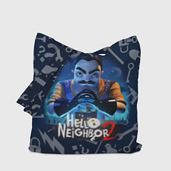 Сумка-шоппер Привет сосед из игры Hello Neighbor