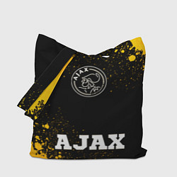 Сумка-шопер Ajax - gold gradient по-центру, цвет: 3D-принт