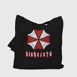 Сумка-шопер Biohazard logo, цвет: 3D-принт