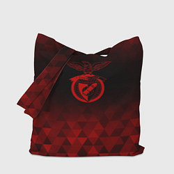 Сумка-шопер Benfica red poly, цвет: 3D-принт