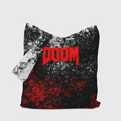 Сумка-шоппер Doom брызги красок