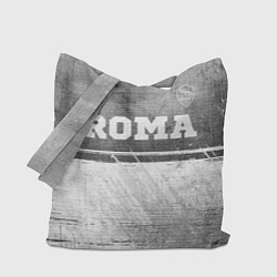 Сумка-шопер Roma - grey gradient посередине, цвет: 3D-принт