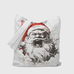 Сумка-шопер Японский Санта - банзай, цвет: 3D-принт