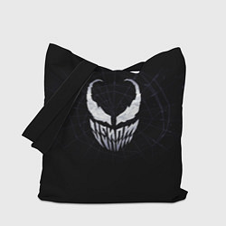 Сумка-шопер Venom face - logo, цвет: 3D-принт