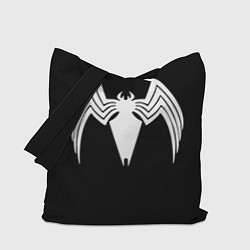 Сумка-шопер Venom - spider logo, цвет: 3D-принт