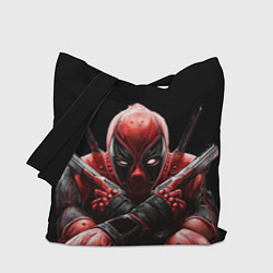 Сумка-шопер Bloody Deadpool, цвет: 3D-принт
