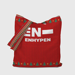 Сумка-шопер Enhypen new year, цвет: 3D-принт