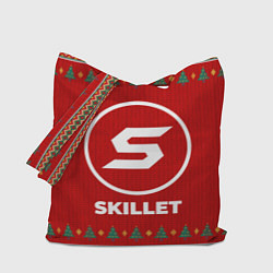 Сумка-шопер Skillet new year, цвет: 3D-принт