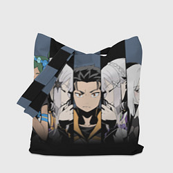 Сумка-шопер Re:Zero Жизнь с нуля в альтернативном мире - персо, цвет: 3D-принт