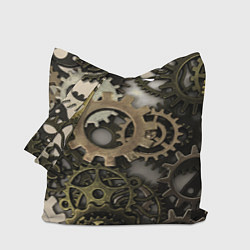 Сумка-шопер Шестерёнка, цвет: 3D-принт