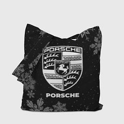 Сумка-шопер Снежный Porsche, цвет: 3D-принт