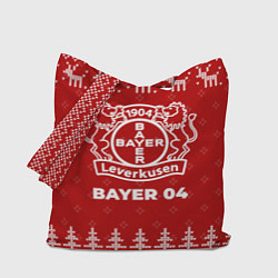 Сумка-шопер Новогодний Bayer 04 с оленями, цвет: 3D-принт