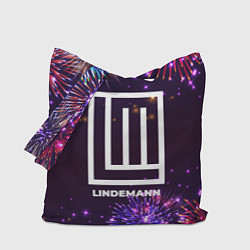 Сумка-шопер Праздничный Lindemann, цвет: 3D-принт