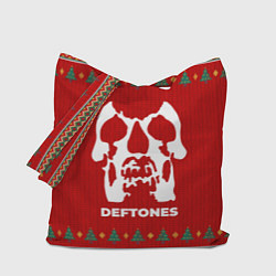 Сумка-шопер Deftones new year, цвет: 3D-принт