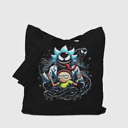 Сумка-шоппер Morty and Rick - we are Venom