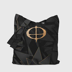 Сумка-шопер Ozzy Osbourne golden poly, цвет: 3D-принт