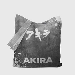 Сумка-шопер Akira - grey gradient по-центру, цвет: 3D-принт