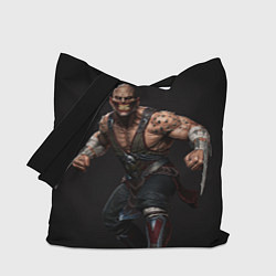 Сумка-шопер Mortal kombat - baraka, цвет: 3D-принт