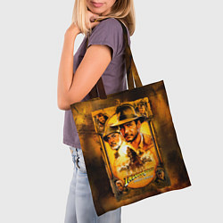 Сумка-шопер Indiana Jones and raiders of lost ark, цвет: 3D-принт — фото 2