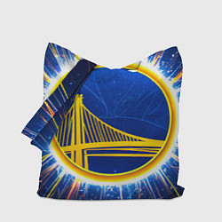 Сумка-шопер Голден Стэйт Уорриорз логотип, цвет: 3D-принт