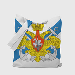 Сумка-шопер Военно-морской флот: орёл, цвет: 3D-принт