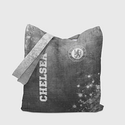 Сумка-шопер Chelsea - grey gradient вертикально, цвет: 3D-принт
