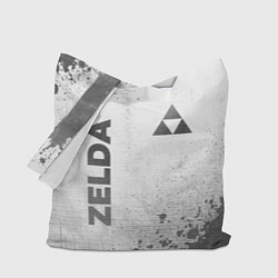 Сумка-шопер Zelda - white gradient вертикально, цвет: 3D-принт