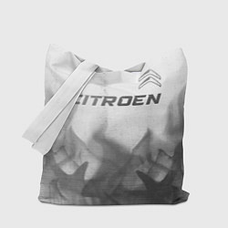 Сумка-шопер Citroen - white gradient посередине, цвет: 3D-принт