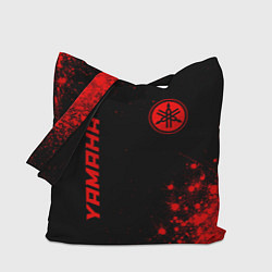 Сумка-шопер Yamaha - red gradient вертикально, цвет: 3D-принт