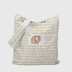 Сумка-шопер Античная мудрость, цвет: 3D-принт