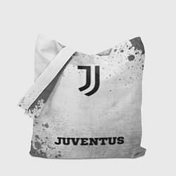 Сумка-шопер Juventus - white gradient по-центру, цвет: 3D-принт