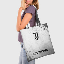 Сумка-шопер Juventus - white gradient по-центру, цвет: 3D-принт — фото 2