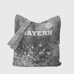 Сумка-шопер Bayern - grey gradient посередине, цвет: 3D-принт
