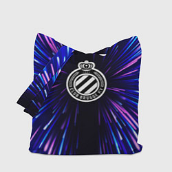 Сумка-шопер Club Brugge neon energy, цвет: 3D-принт