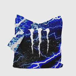 Сумка-шопер Monster storm energy, цвет: 3D-принт