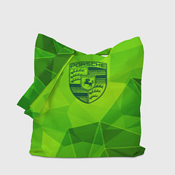 Сумка-шопер Porsche green poly, цвет: 3D-принт