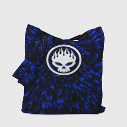 Сумка-шопер The Offspring blue energy, цвет: 3D-принт